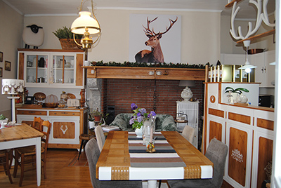 Tea and Coffee room in Luz - Guest House Chalet Mina in Sazos